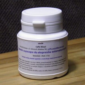 Tabletki czyszczące do ekspresu